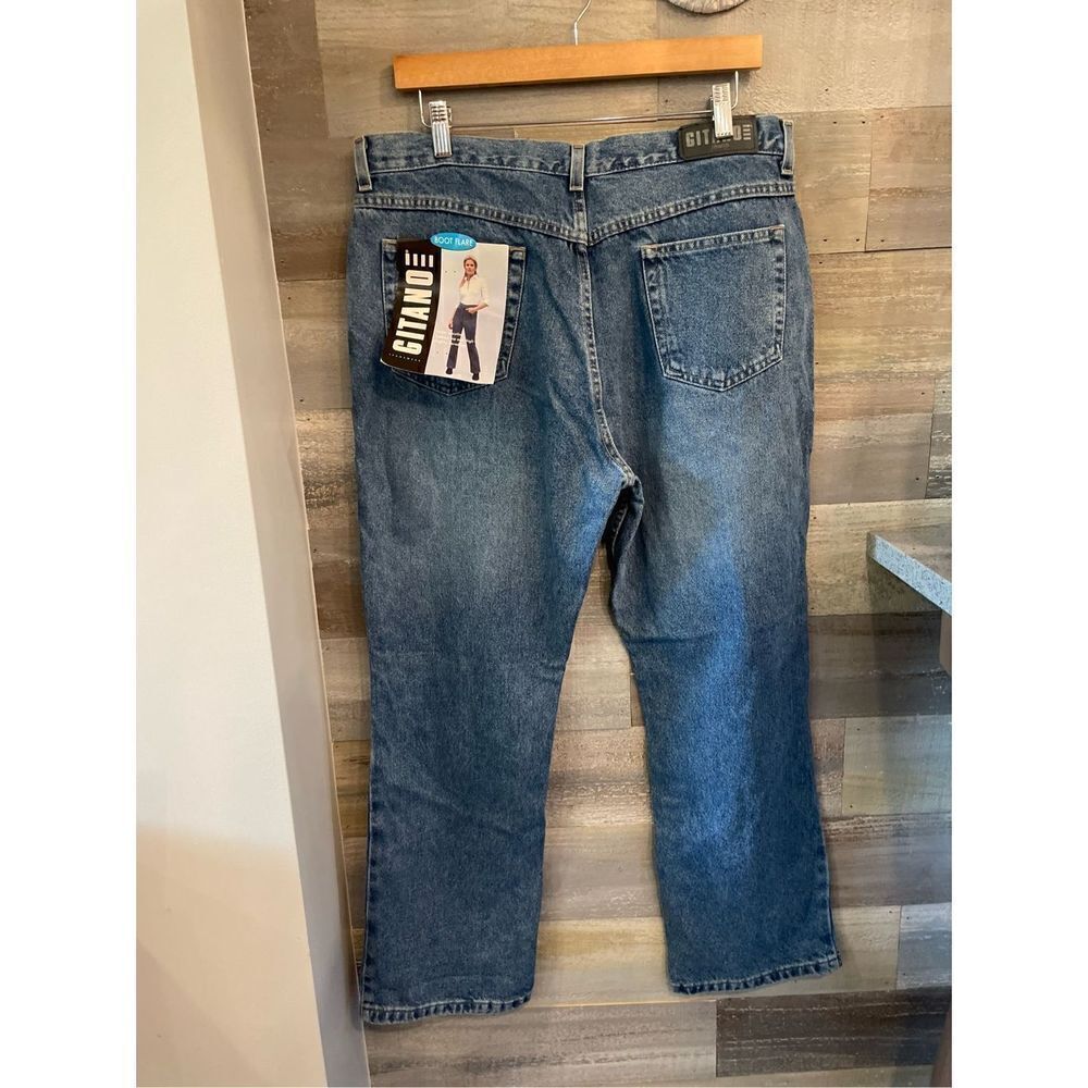 Vintage Gitano Jeans boot flare Relaxed Fit Womens Jeans Size 16P NWT 1980’s
